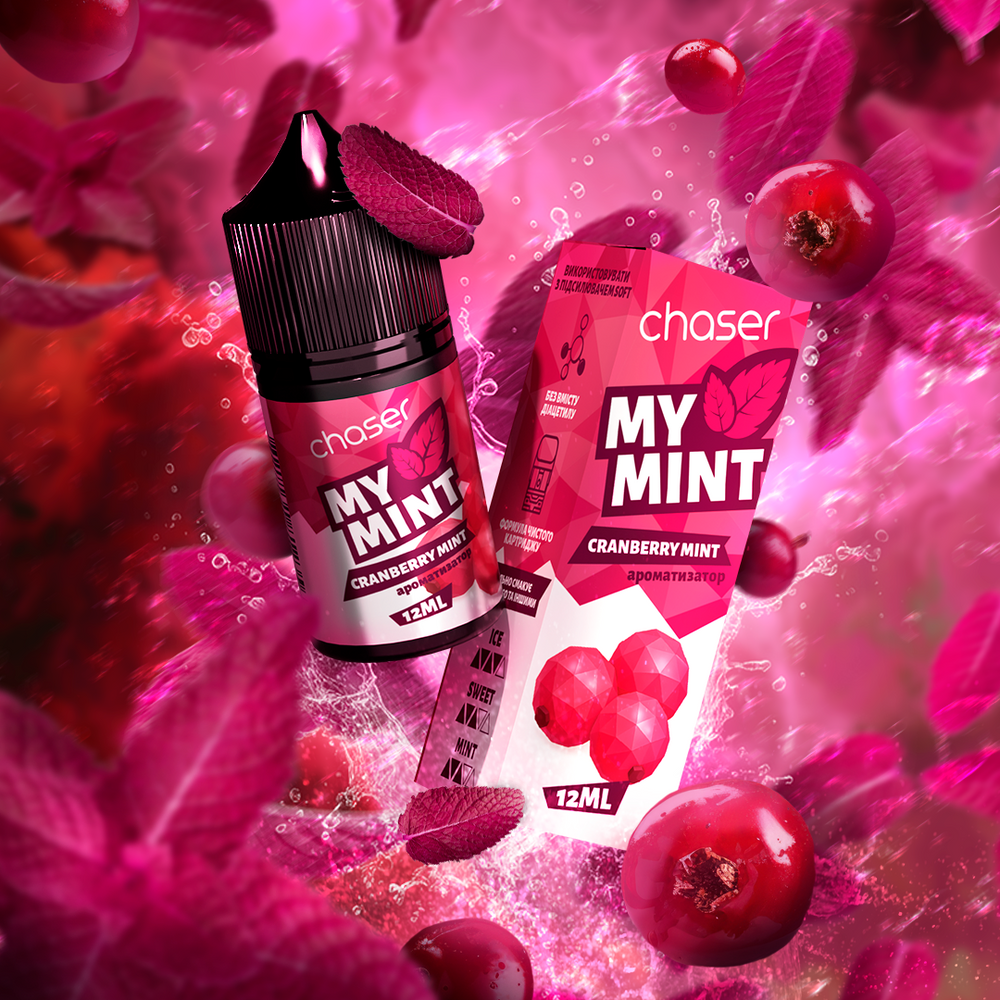 Набір Chaser My Mint 30 ml 65 mg Cranberry Mint 44102 фото