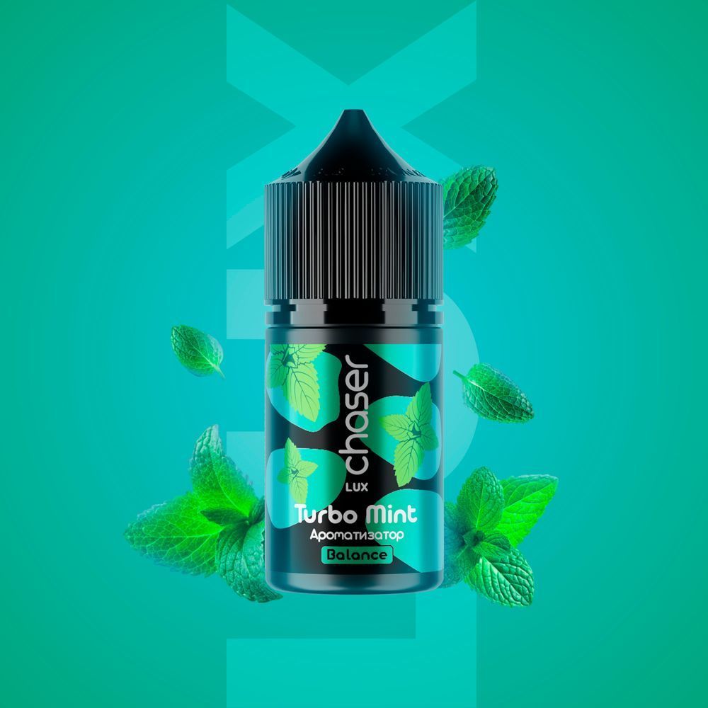 Набір Chaser Lux 30 ml 65 mg Турбо М'ята 70019 фото