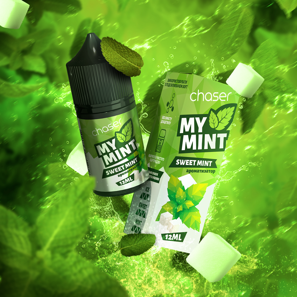 Набір Chaser My Mint 30 ml 65 mg Sweet Mint 44105 фото